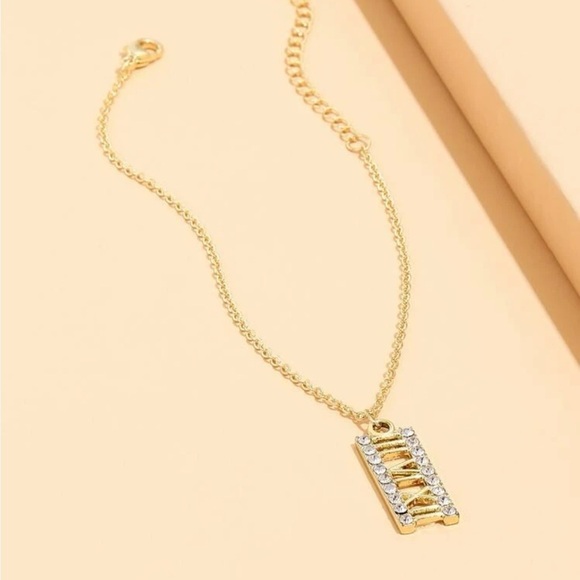 Luxury Roman Numeral Rhinestone Charm Bracelet - Picture 3 of 8